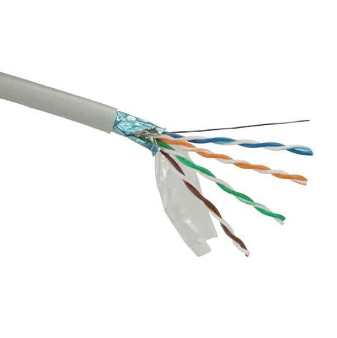 UTP Netwerk kabel Cat5e PVC 305m Grijs Solarix